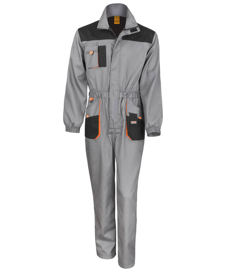 Coveralls Grey/Black/Orange