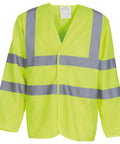 Hi-Vis Breathable Vest Yellow Longsleeve